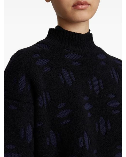 Aztech Mountain Blue Snowflake Sweater