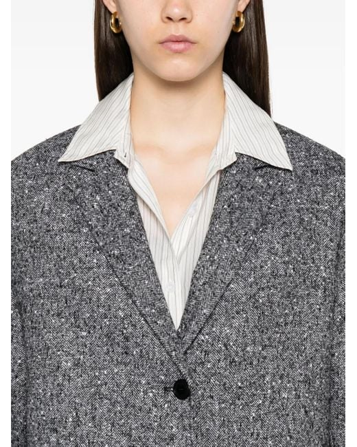 Ermanno Scervino ボタン ジャケット Gray