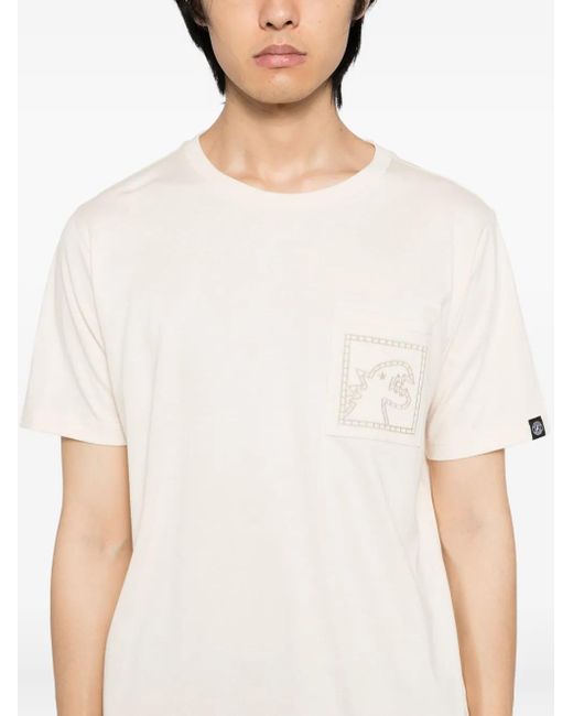 メンズ SPORT b. by agnès b. ロゴ Tシャツ White