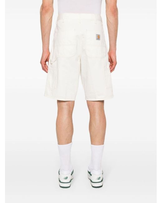 Short Single Knee en toile Carhartt pour homme en coloris White