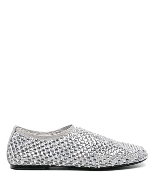 strategia shoes White Bijoux Ballet Flats
