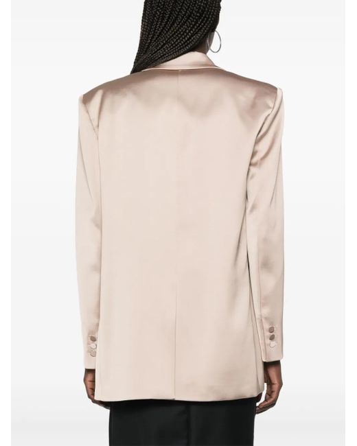 ANDAMANE Natural Satined Blazer