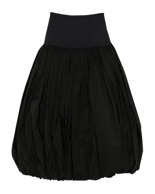 VAQUERA Black Pleated Skirt