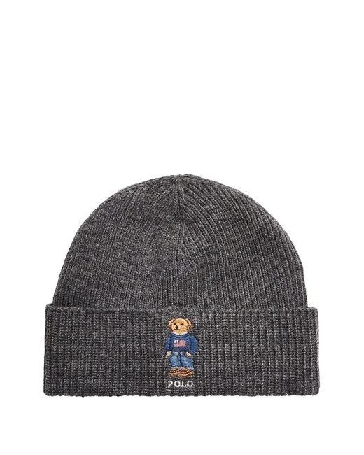 Polo Ralph Lauren Gray Bonnet Bear for men