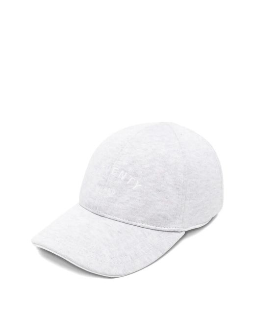 Eleventy White Logo Baseball Cap for men