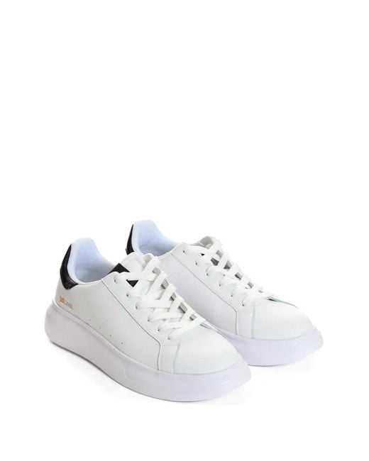 Just Cavalli White Platform Sneakers for men