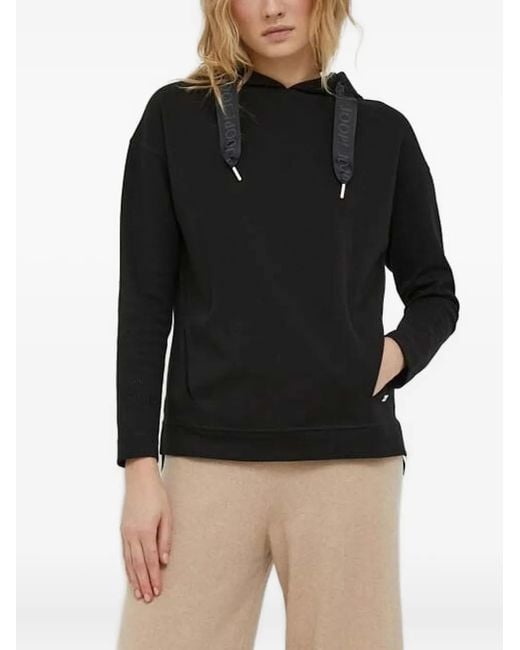 Joop! Black Side-Split Hooded Top