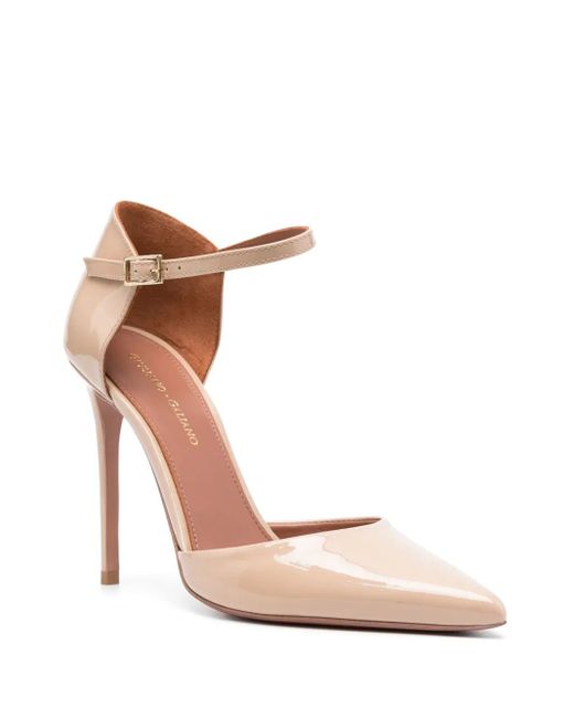 Giuliano Galiano Pink Jil 115Mm Leather Pumps
