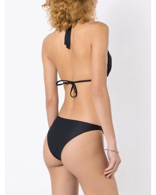 Amir Slama White Halterneck Non-Wired Bikini Set