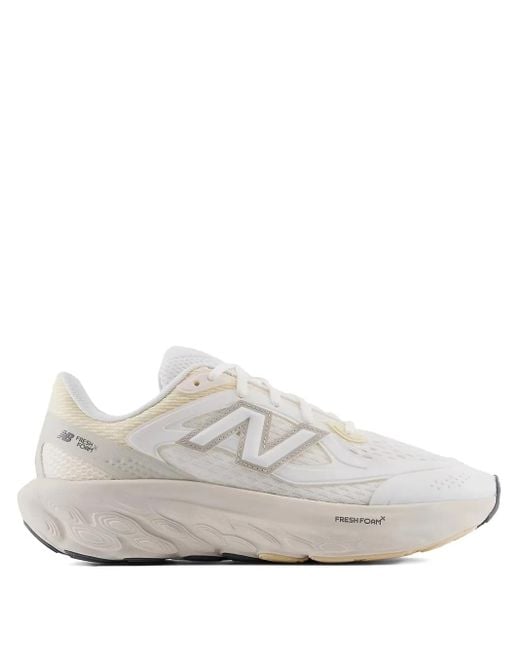 New Balance White Fresh Foam Logo-Detail Sneakers for men