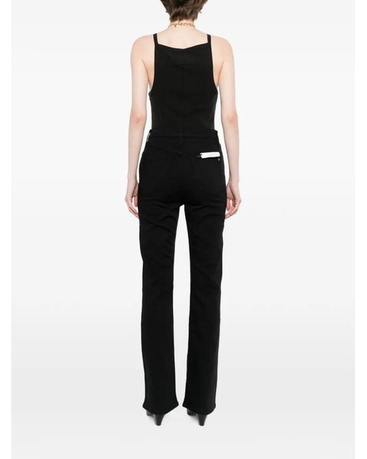 Rag & Bone Black Flexi Peyton Bootcut Jeans