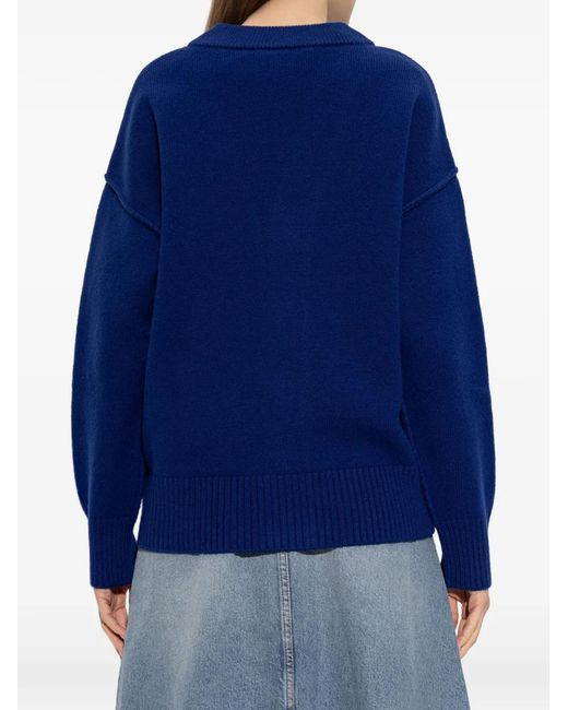 AMI Vest Met Logo in het Blue