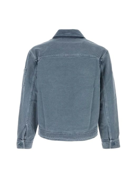 A.P.C. Blue Alexis Zip-Up Jacket for men