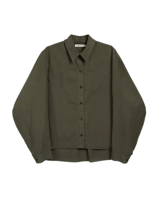 YMC Green Kengo Buttoned Shirt