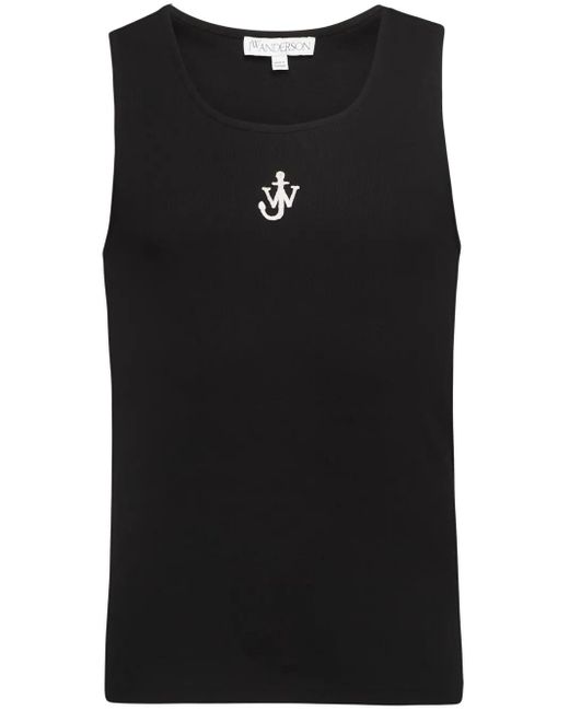 メンズ J.W. Anderson Anchor タンクトップ Black