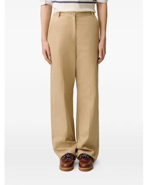 Claudie Pierlot Natural Straight Trousers
