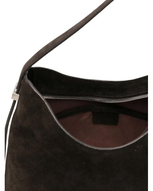 Sac Cabas En Daim À Détail De Boucle OSOI en coloris Black