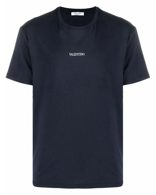 Valentino Garavani T-shirts And Polos Blue for men