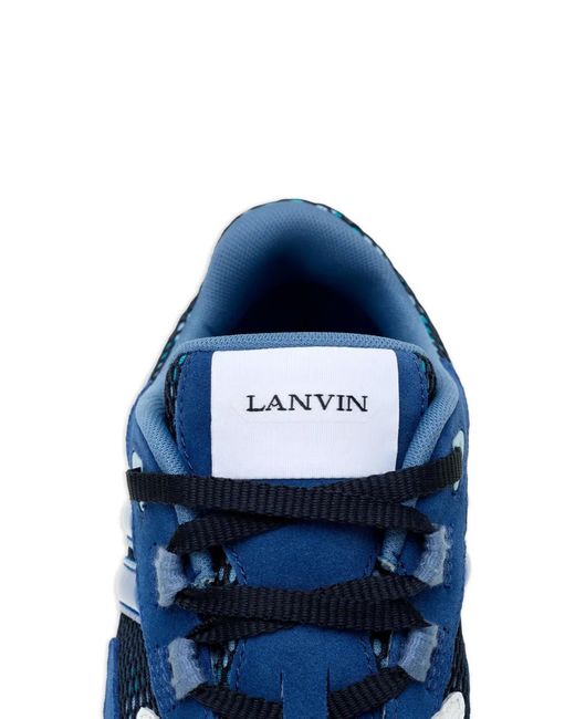 Lanvin Blue Jla Panelled Sneakers for men