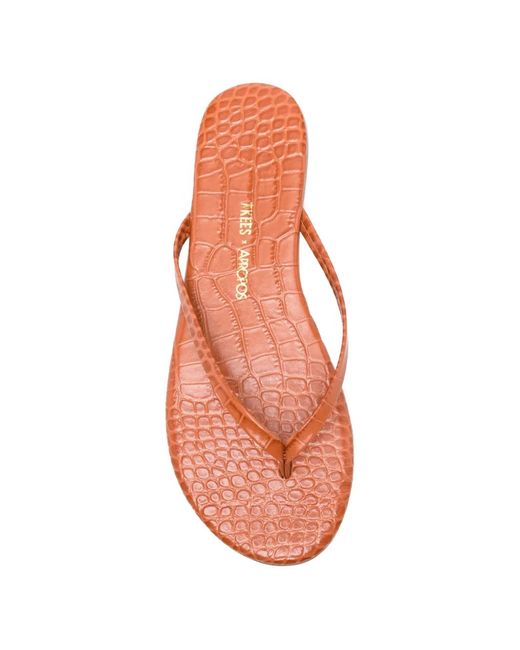 TKEES Pink X Apropos Lily Flat Sandals