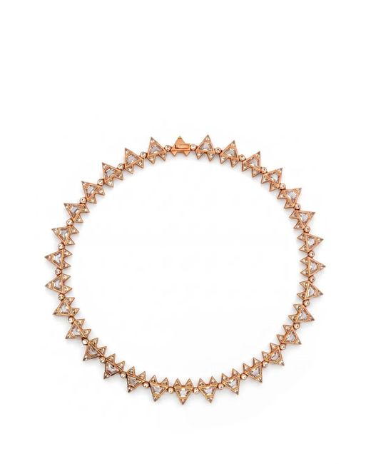 Di Volpe Metallic Il Volpaccio Sapphire Tennis Necklace
