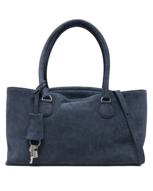 OSOI Shell Brot Top Handle Tote Bag in Blue | Lyst