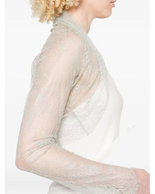 Giacca di Alberta Ferretti in White