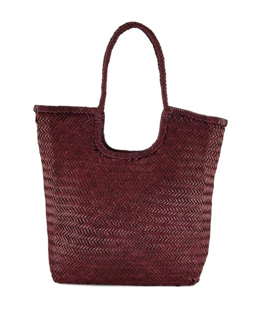 Dragon Diffusion Red Ns Diagonal Triple Jump Tote Bag