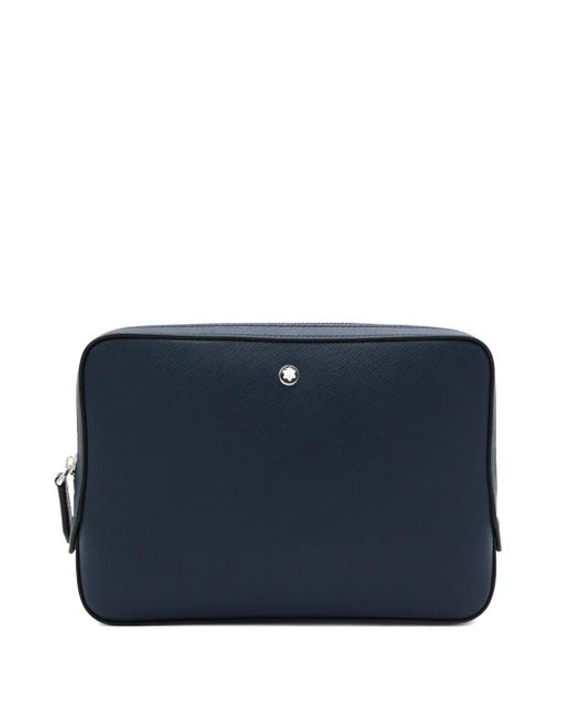 Montblanc Blue Small Sartorial Zip Messenger Bag for men