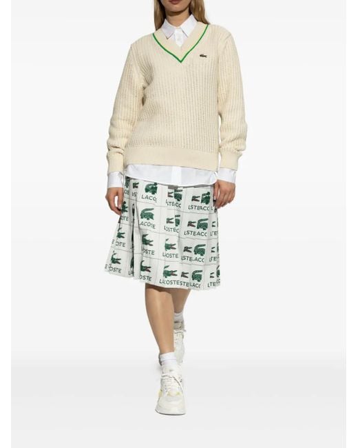 Lacoste White L003 Neo Sneakers