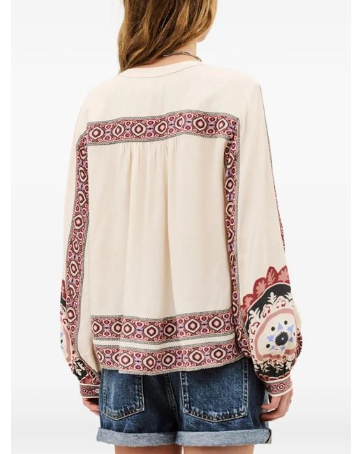 Ba&sh Pink Valda Shirt