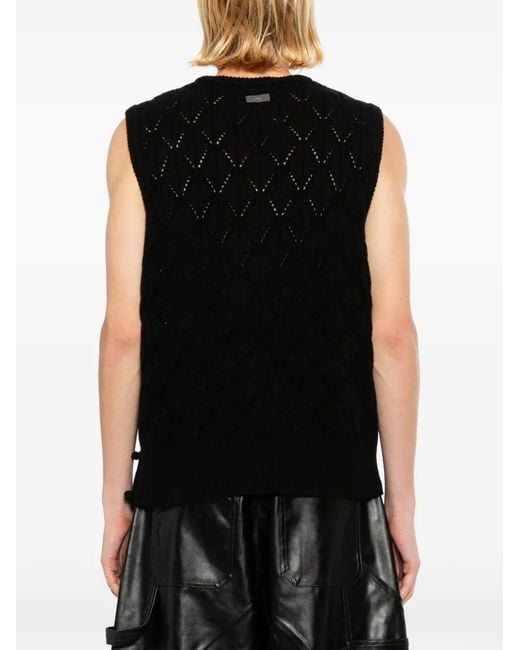 TEAM WANG design Black Reset Pullunder