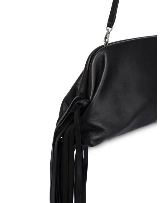 Philosophy Di Lorenzo Serafini Black Clutch Mit Fransen