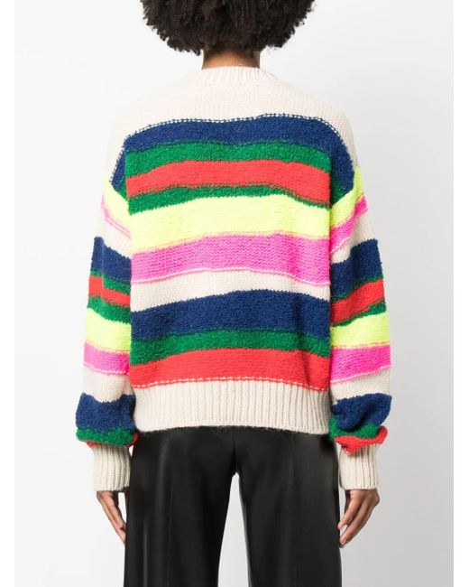 DSquared² Black Pullover Mit Querstreifen