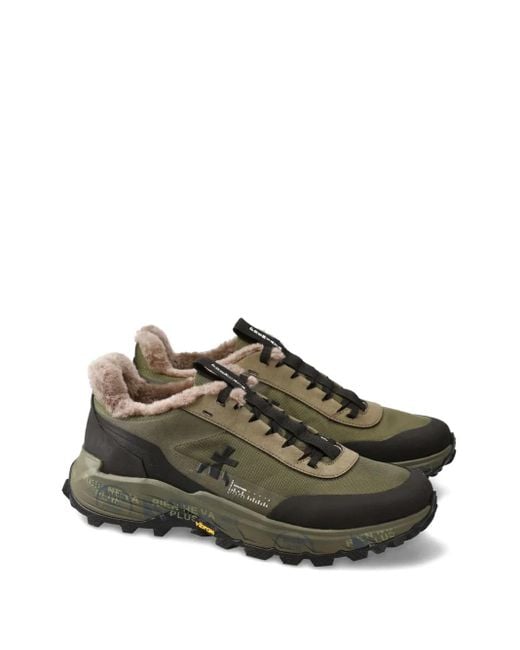 Premiata Green Sneakers for men
