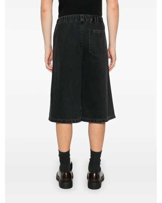 RIER デニム　バミューダショーツ メンズ Rier デニムショーツ ブラック | Lyst