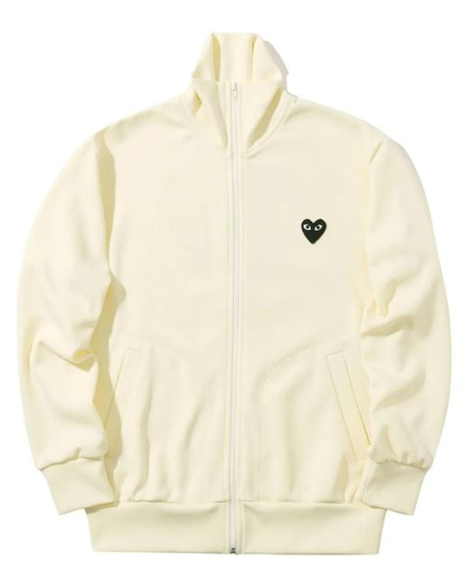 COMME DES GARÇONS PLAY Multicolor Big Heart Zip-Up Sweatshirt for men