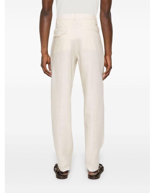 Tagliatore Natural P-garcon Tapered Trousers for men