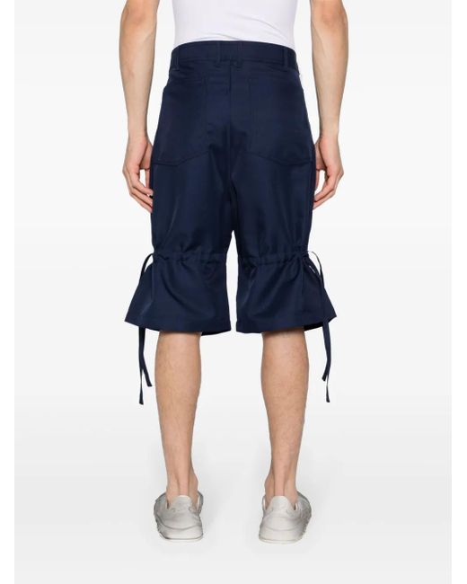 Comme des Garçons Blue Adjustable Shorts for men