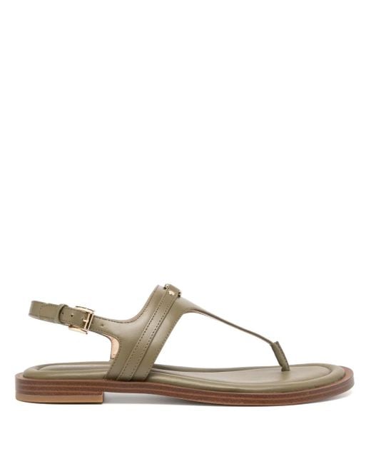 Michael Kors Green Mandy Sandals
