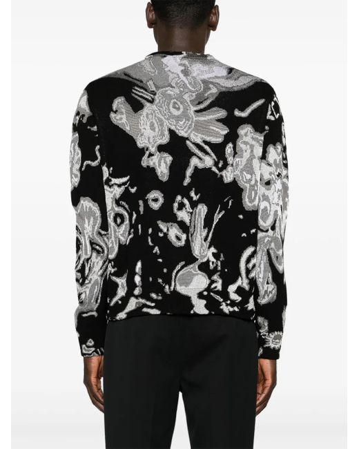 McQueen Black And Knitwear for men