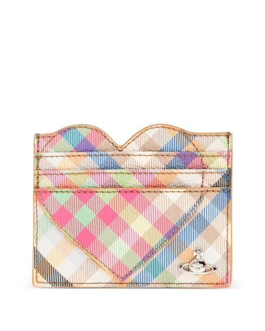 Vivienne Westwood Pink Heart Card Holder