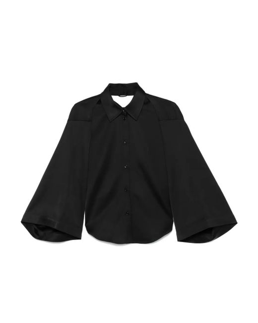 Litkovskaya Black Deconstructed Blouse