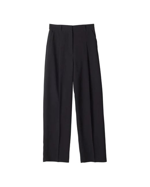 Stylein Blue Boville Pleated Trousers