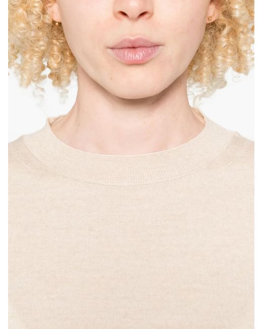 Jersey con cuello redondo Sofie D'Hoore de color Natural