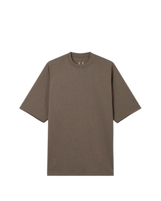 Rick Owens Gray Jumbo Ss T T-Shirt for men