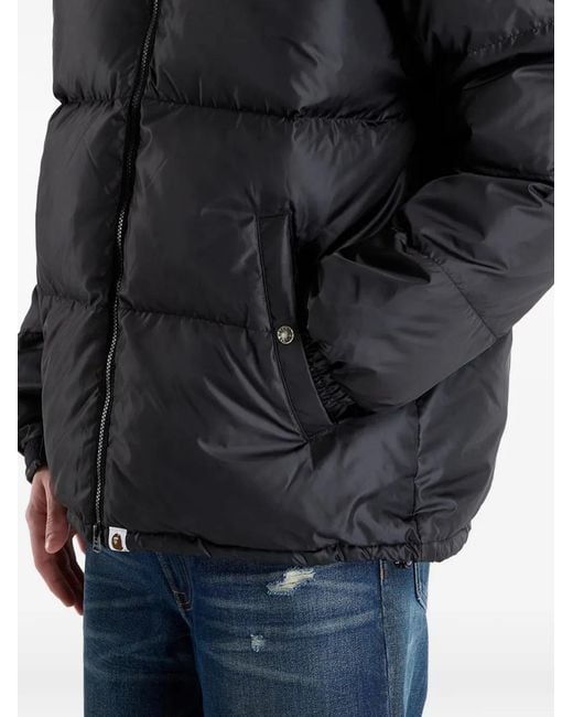 Plumífero One Point A Bathing Ape de hombre de color Black
