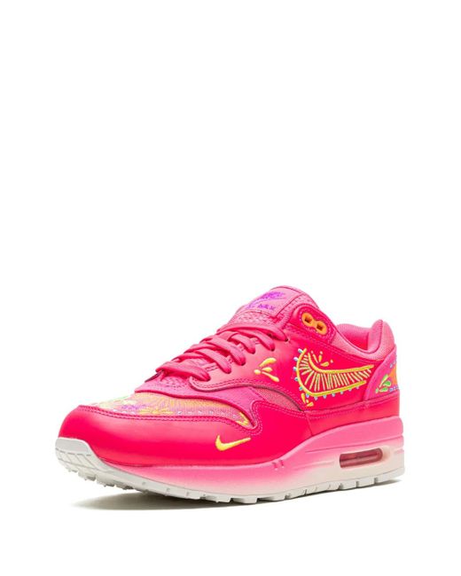 Nike Pink Air Max 1 Prm "Dia De Muertos" Sneakers
