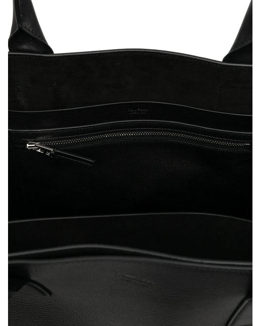 Bolso shopper con colgante de candado Tom Ford de hombre de color Black