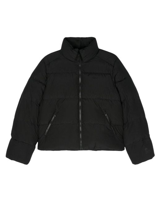 Lacoste Collapsible Puffer Jacket in Black Lyst